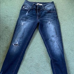 Blue Jeans with Rips